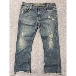 AE American Eagle Outfitters Men's Bootcut Medium Wash Jeans Size 38/32